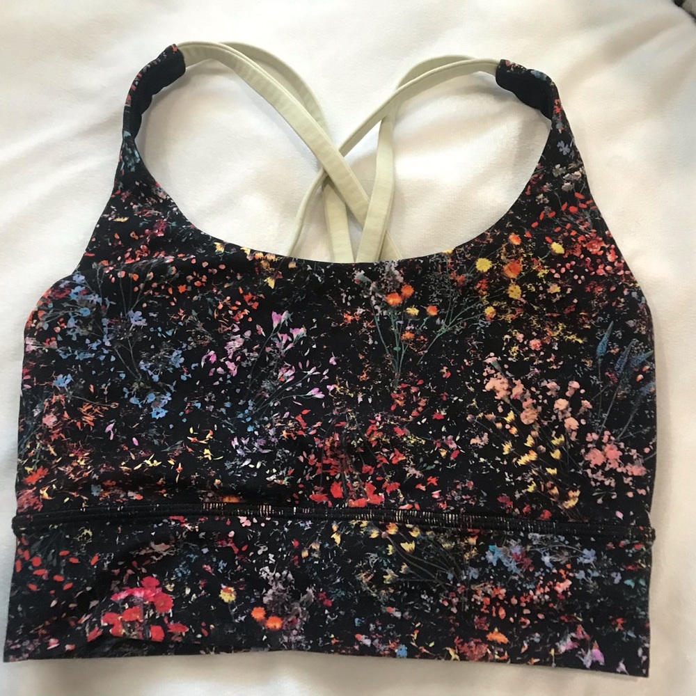lululemon athletica Multicolor Floral Sports Bra